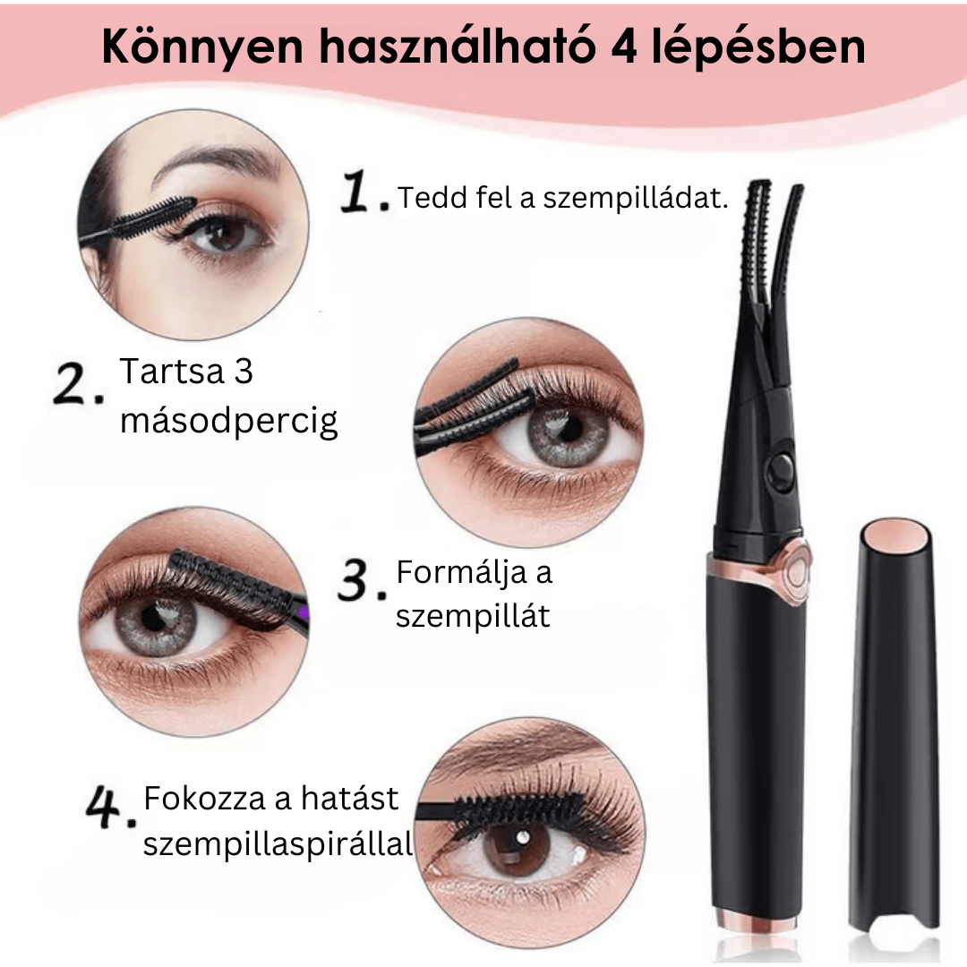 Precíziós szempilla göndörítő