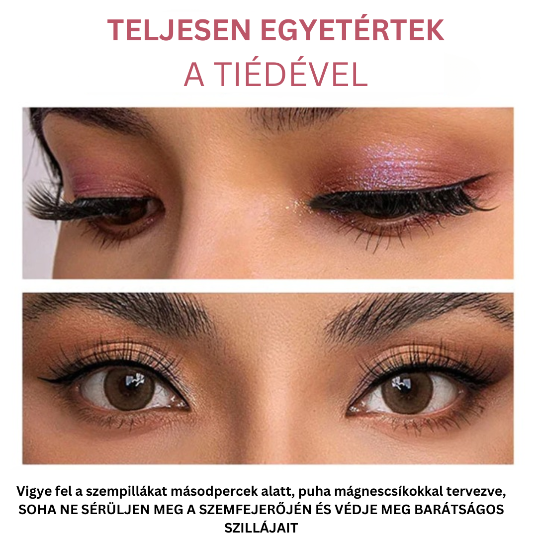 Luxus mágneses műszempilla + applikátor (1 csomag + 1 csomag INGYEN) – mert a szemeid többet érdemelnek!