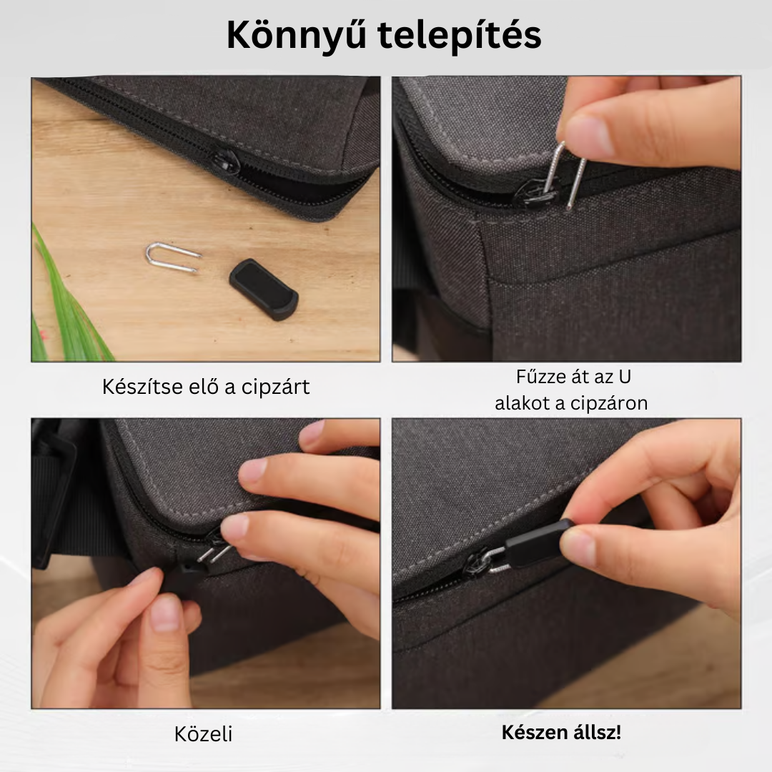 Univerzális cipzár fej (20 darabos készlet)