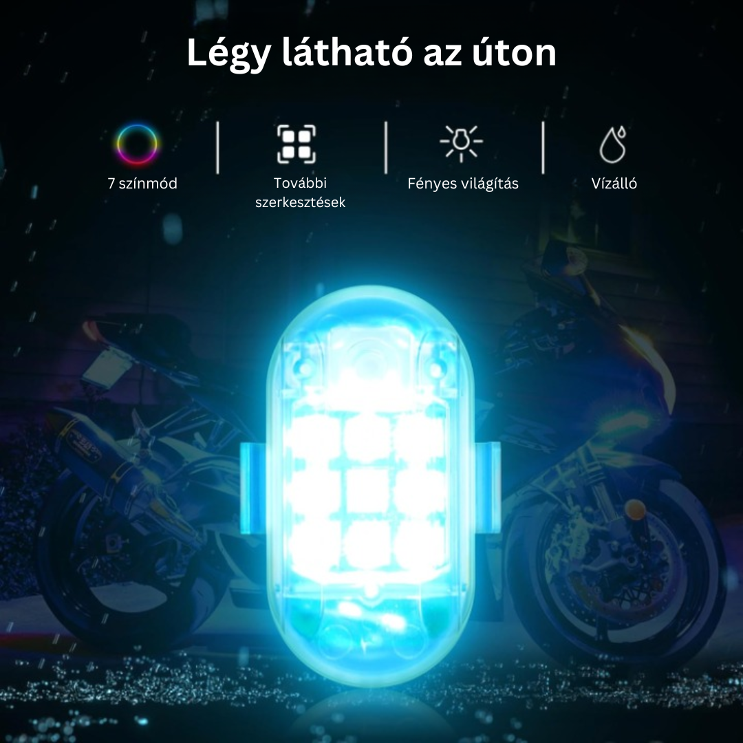 Közúti biztonsági lámpakészlet (4 db)