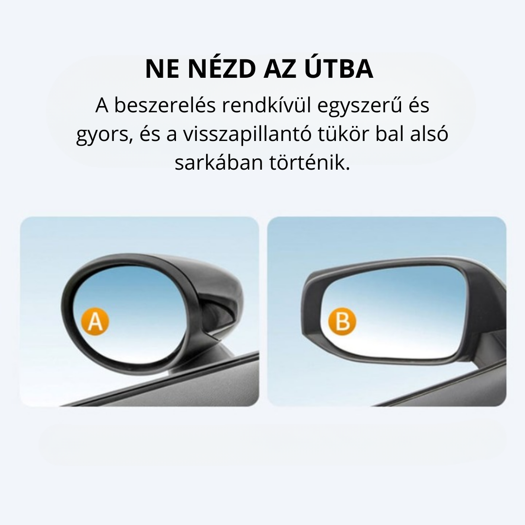2 holttér tükör készlet
