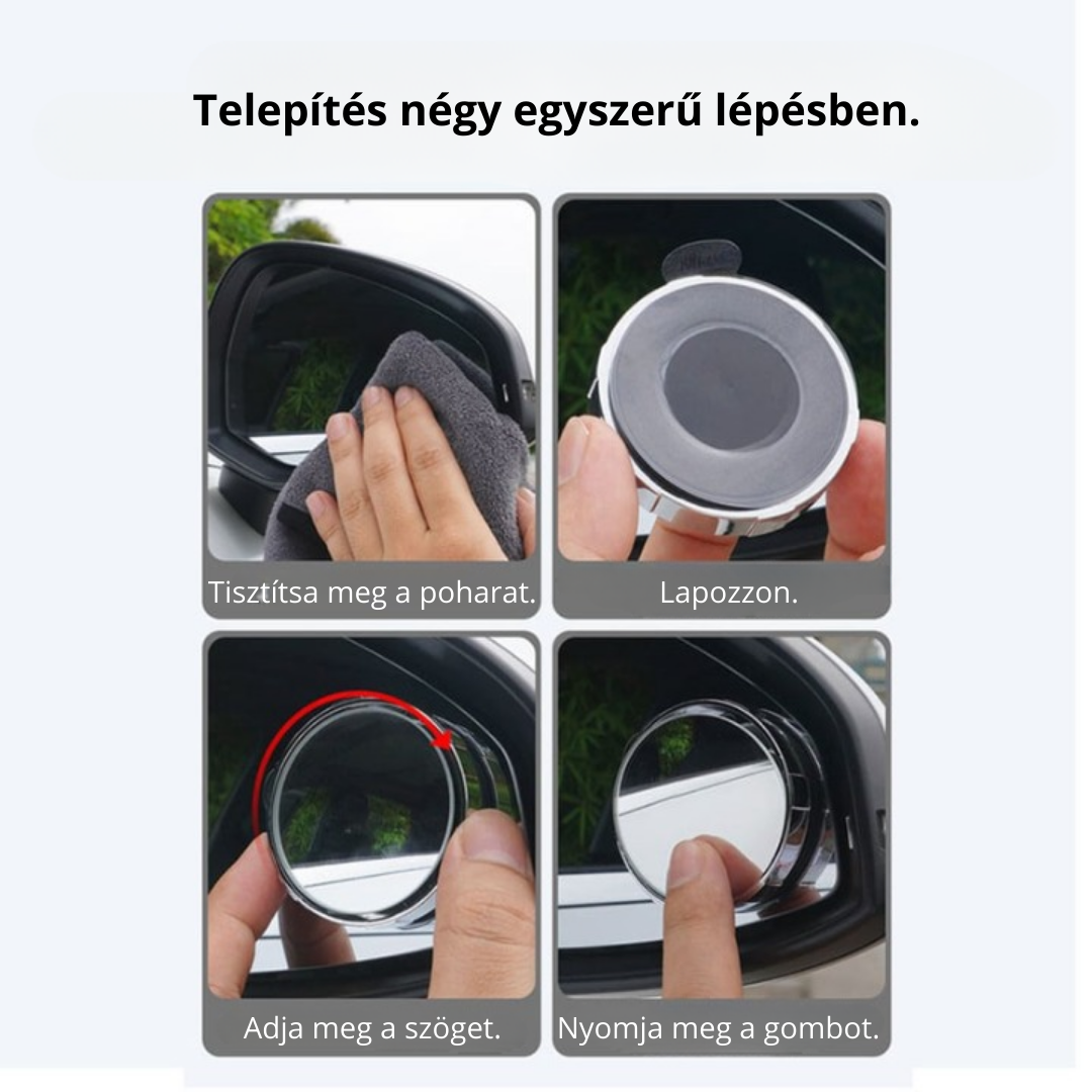 2 holttér tükör készlet