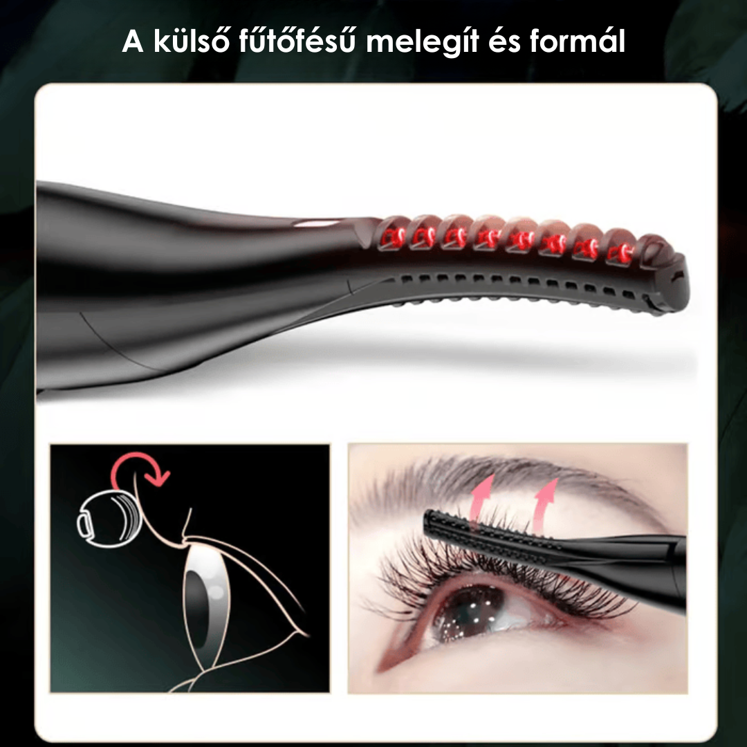 Precíziós szempilla göndörítő