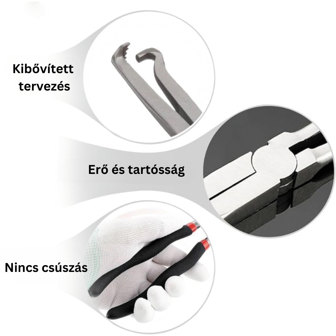 Elektromos csatlakozó szétválasztó fogó