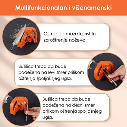 Fúrószár-élező készlet  - AKCIÓ